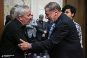 مراسم سالگرد شهادت سپهبد شهید محمد باقری، همسر و فرزند ایشان