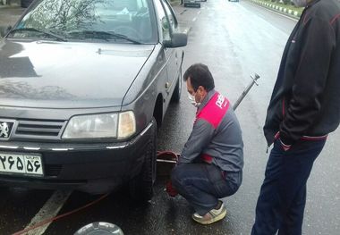 خدمات رایگان برخی صنوف آستارا برای مقابله با کرونا