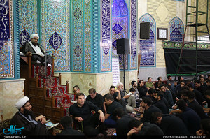 مراسم احیای شب بیست و سوم ماه مبارک رمضان در مسجد باب الحوائج تهران