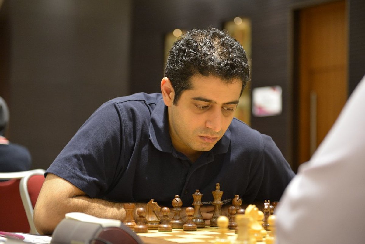 صدرنشینى احسان قائم‌مقامى در مسابقات شطرنج غرب آسیا