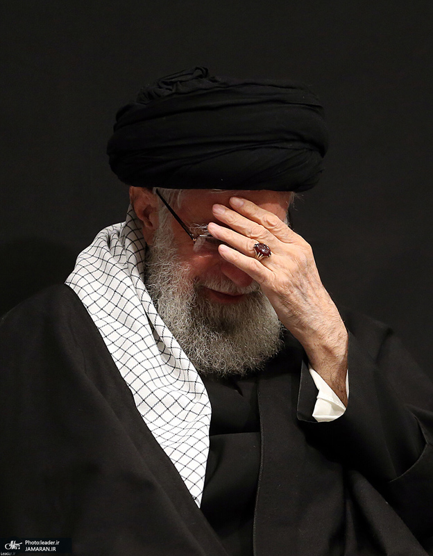 مراسم عزاداری شب شهادت حضرت فاطمه‌زهرا (س) در حسینیه امام خمینی