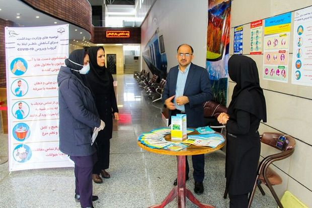 راه‌اندازی ۴ ایستگاه اطلاع‌رسانی پیشگیری از کرونا در زاهدان