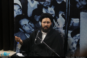 دیدار انجمن اسلامی دانشجویان دانشگاه شهید بهشتی با سید علی خمینی 