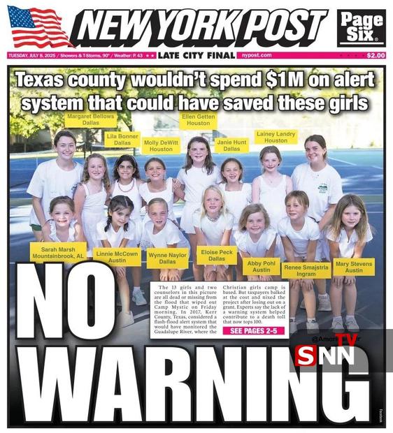 مرگ دختر بچه های آمریکایی در سیل به خاطر فقط یک میلیون دلار! + عکس