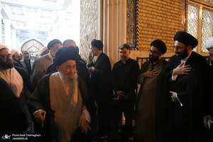 بزرگداشت آیت الله العظمی حسینی شاهرودی(ره) در مسجد اعظم قم
