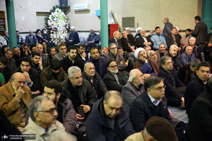 مراسم بزرگداشت آیت الله موسوی بجنوردی (ره) در حسینیه جماران - 3