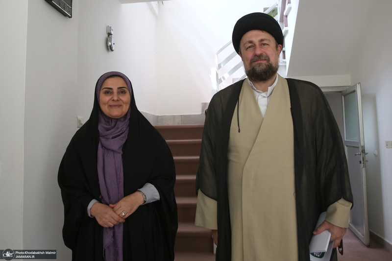 دیدار وزیر راه و شهرسازی با سید حسن خمینی