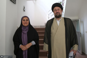 دیدار وزیر راه و شهرسازی با سید حسن خمینی