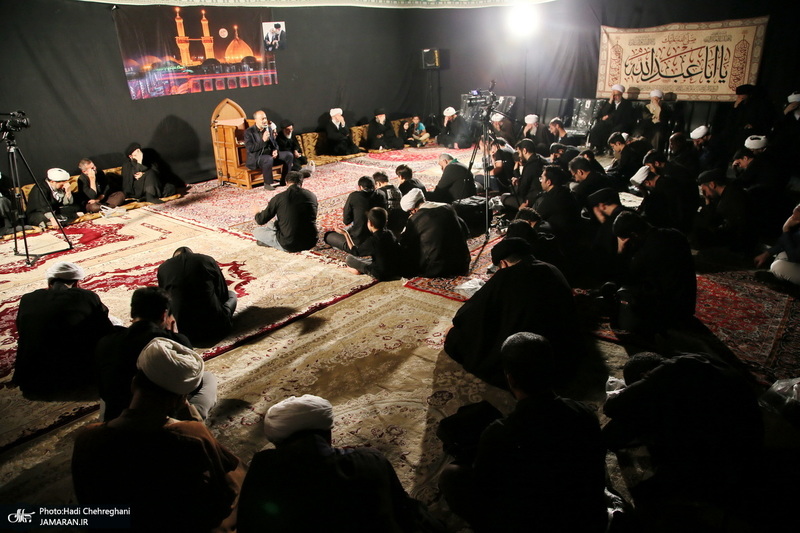 عزاداری دهه اول ماه صفر در بیت مرحوم آیت الله نصرالله شاه آبادی‎ (ره)