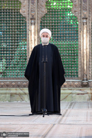 تجدید میثاق رئیس جمهور و اعضای هیأت دولت با آرمان‌های حضرت امام(س)