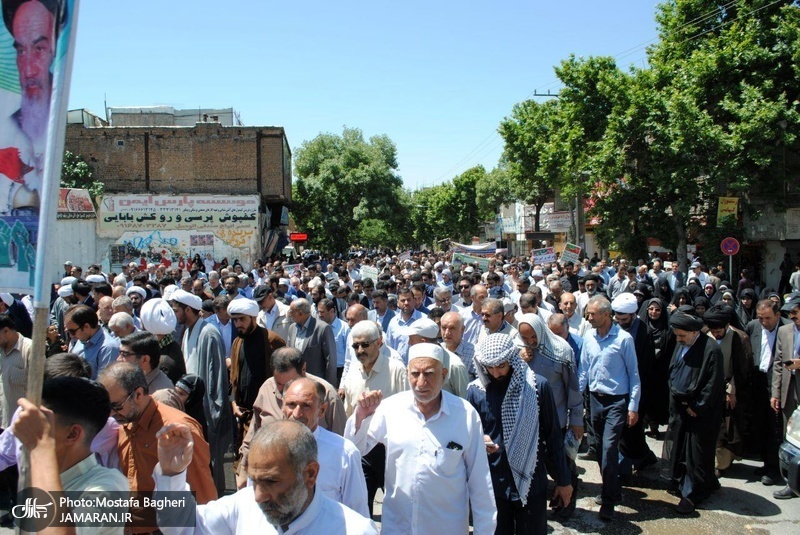 راهپیمایی باشکوه روز جهانی قدس در خرم آباد - 8