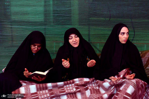 احیای شب بیست و سوم ماه مبارک رمضان در بهشت زهرا (س)