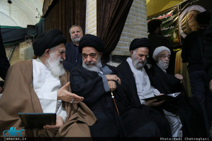 مراسم سومین شب درگذشت ایت الله حاج نصرالله شاه آبادی در قم