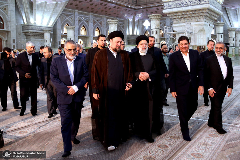 تجدید میثاق رئیس جمهور و اعضای دولت با آرمان های حضرت امام خمینی (س)