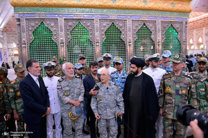 تجدید میثاق فرماندهان، پیشکسوتان و دانشجویان اعزامی ارتش به دروه معارف جنگ با آرمان های امام خمینی (س)