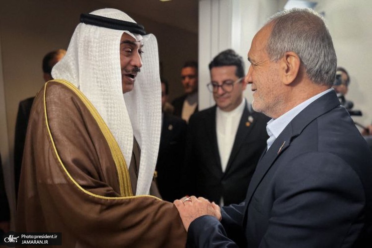 دیدار ولیعهد کویت با پزشکیان در نیویورک + عکس ها