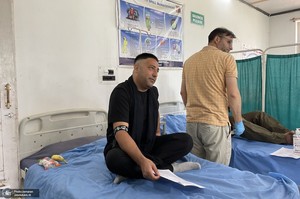 نذر خون به مناسبت تاسوعای حسینی در کشمیر هند