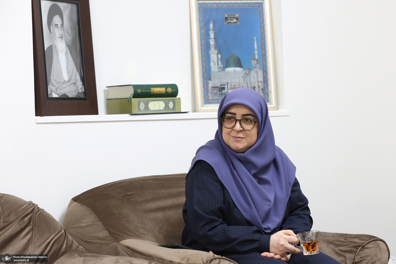 دیدار سخنگوی دولت  باسید حسن خمینی