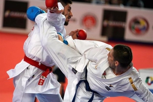 مسابقات کاراته قهرمانی کشور در همدان آغاز شد