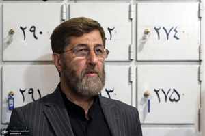 مراسم ترحیم مرحوم آیت الله نورالله شاه آبادی (ره) در تهران/ حمید شاه آبادی