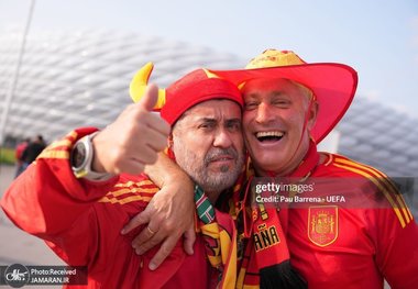 فوت تلخ هوادار اسپانیا در فینال لیگ ملت های اروپا