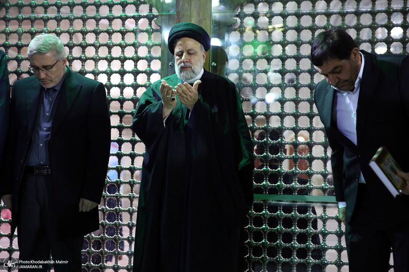 تجدید میثاق رئیس جمهور و اعضای دولت با آرمان های حضرت امام خمینی (س)