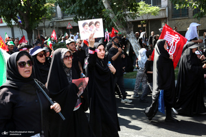 مراسم تشییع پیکر مطهر رهبر شهید انقلاب در تهران -6