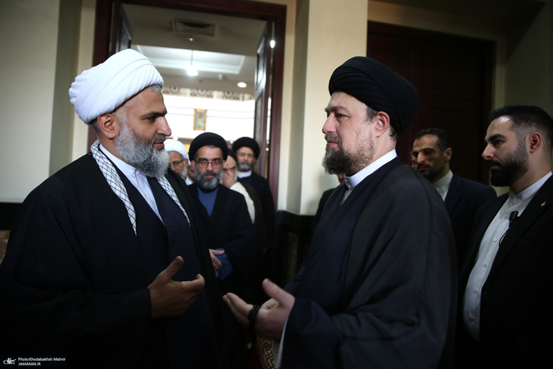 حاشیه تجدید میثاق اعضای مجلس خبرگان رهبری با آرمان‌های امام خمینی(س)؛