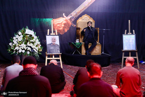 مراسم یادبود مادر همسر سپهبد شهید حسین سلامی