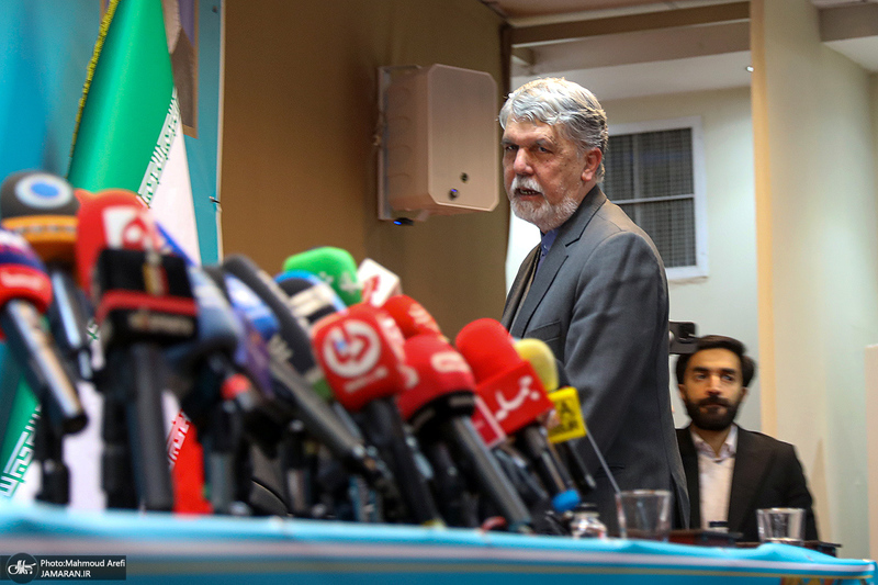 نشست خبری وزیر فرهنگ و ارشاد اسلامی/ سید عباس صالحی/ عباس صالحی