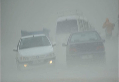 مه‌ گرفتگی در ۵ محور مواصلاتی کشور