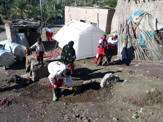 ۲۹۰ آسیب دیده سیل سیستان و بلوچستان امدادرسانی شدند