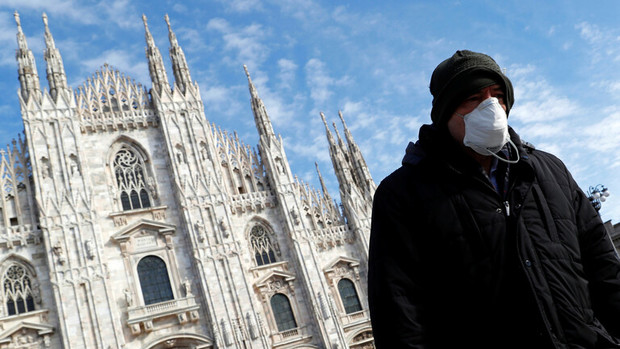 افزایش قربانیان کرونا در ایتالیا به 107 نفر