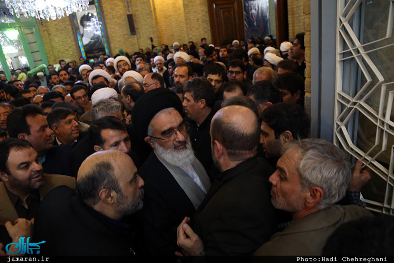 مراسم بزرگداشت آیت الله هاشمی رفسنجانی(ره) در مسجد اعظم قم-1