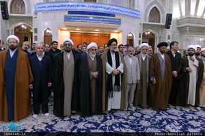 تجدید میثاق  اعضای شورای هماهنگی تبلیغات اسلامی با آرمان های حضرت امام 