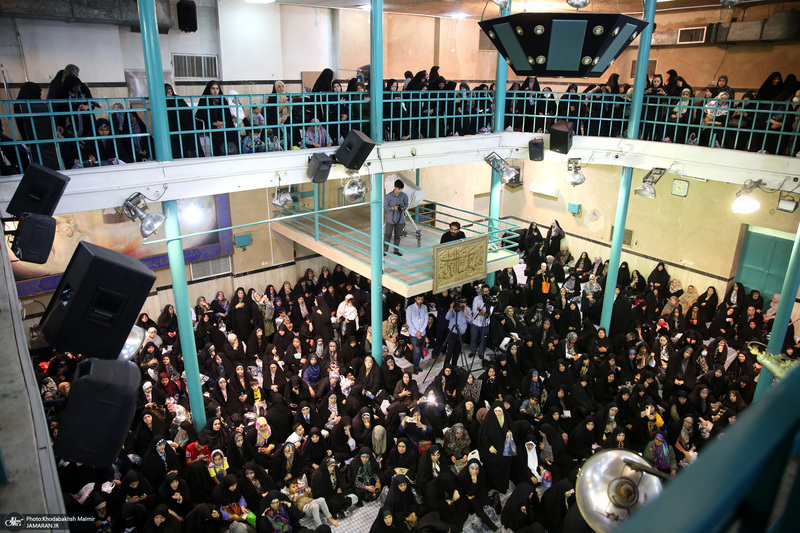 مراسم «کوچه آفتاب» در جماران