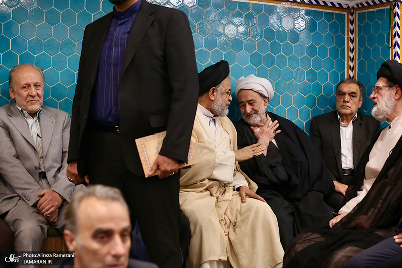 مراسم ختم برادر مرحوم آیت الله هاشمی رفسنجانی (ره)