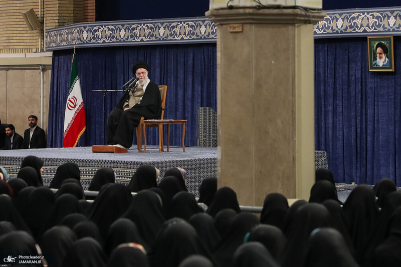 دیدار رمضانی دانشجویان با رهبر معظم انقلاب