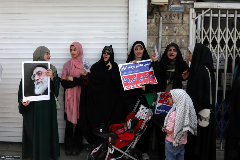 جمعه خشم و نصر و تشییع پنج شهید حمله رژیم صهیونیستی در قم