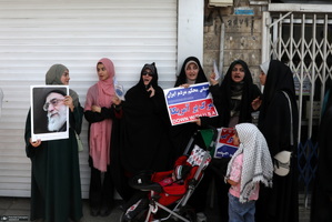 جمعه خشم و نصر و تشییع پنج شهید حمله رژیم صهیونیستی در قم