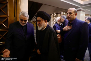 مراسم ختم اشرف بروجردى