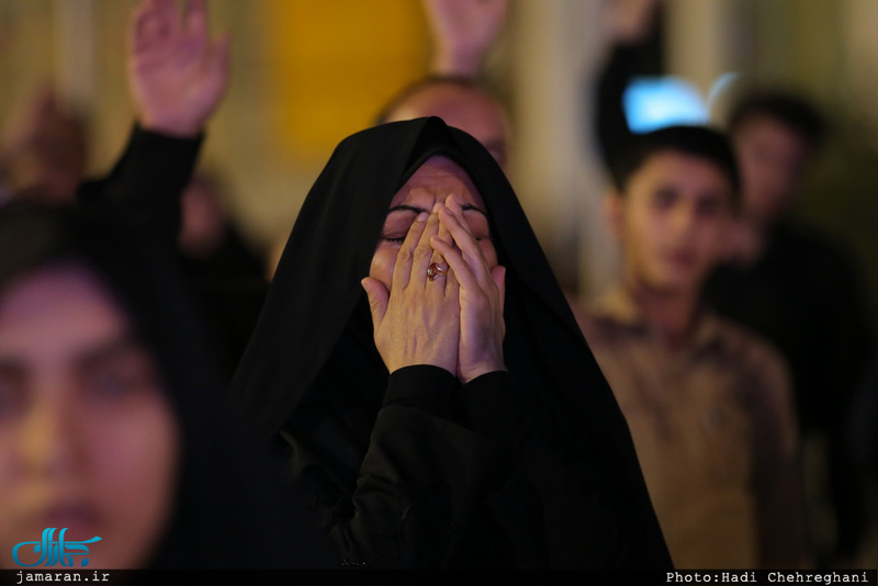 مراسم احیای شب نوزدهم ماه مبارک رمضان در حرم مطهر حضرت معصومه(س)