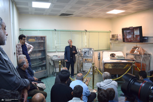 بازدید از اتاق بستری شدن امام خمینی (ره) در بیمارستان قلب جماران