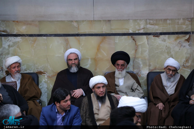 مراسم بزرگداشت آیت الله نصرالله شاه آبادی(ره) در مسجد اعظم قم