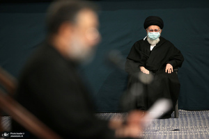 مراسم عزاداری شب شهادت حضرت ‌زهرا (س) در حسینیه امام خمینی