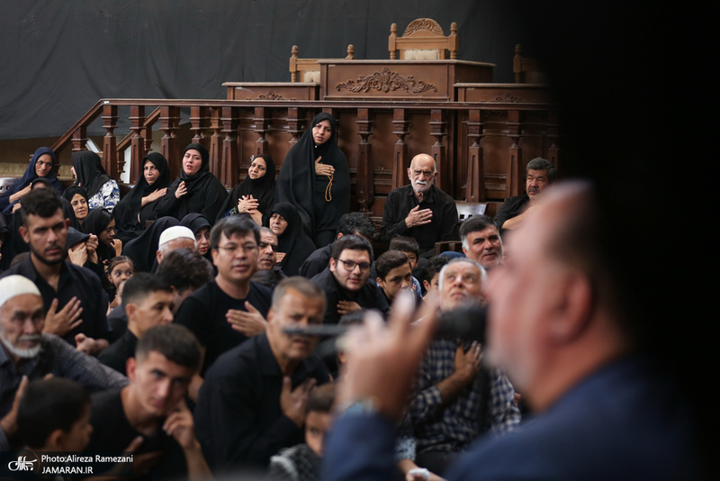 مراسم روز هشتم ماه محرم در خانه موزه شهید مدرس