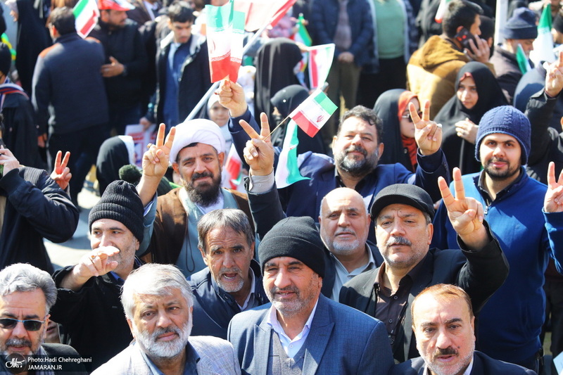 راهپیمایی باشکوه 22 بهمن در قم