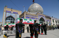 تشییع پیکر مطهر سه شهید حمله ارتش تروریستی آمریکا به زنجان (24)