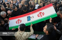 تشییع پیکر مطهر سه شهید حمله ارتش تروریستی آمریکا به زنجان (17)