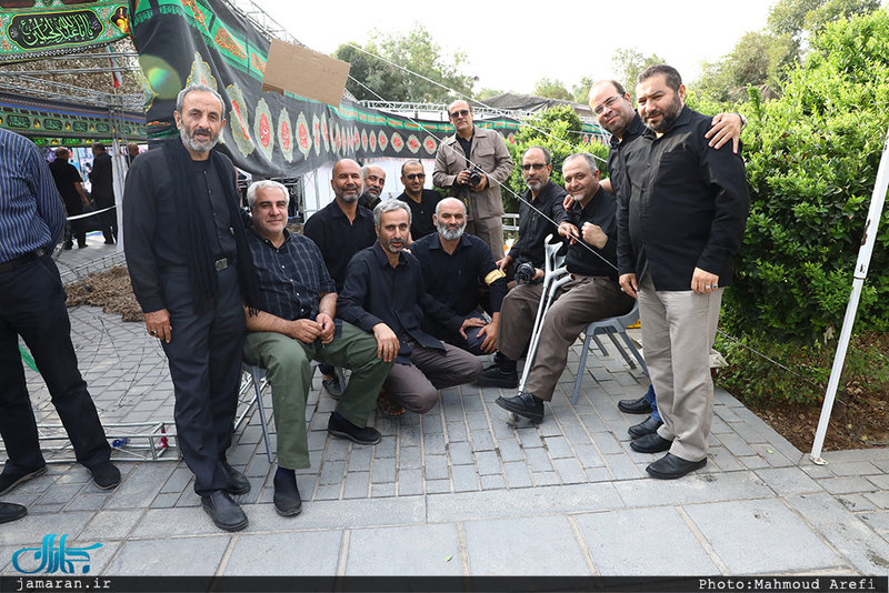 عزاداری تاسوعا حسینی هیات گردان تخریب و گردانهای لشکر 27 محمد رسول الله(ص)